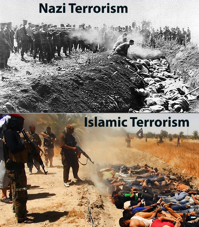 Nazi vs Islamic Terrorism