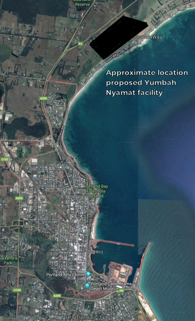 Yumbah's Proposed New Aquaculture Facility Adjacent to the Jetties at Portland